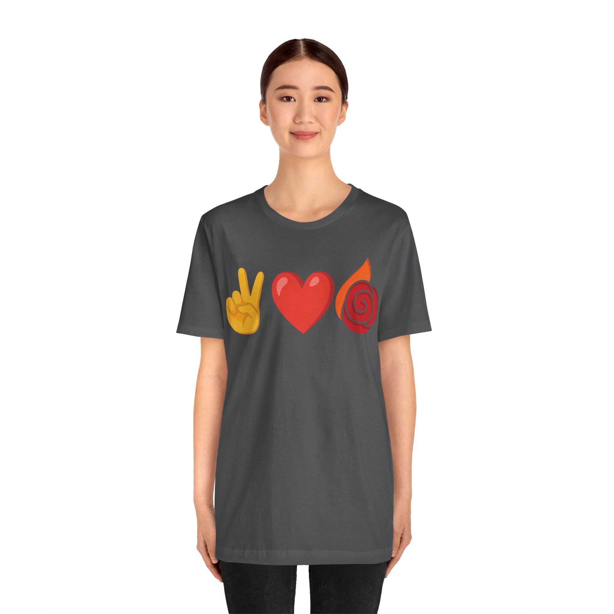 Spellboundfire T-shirt, Peace, Love, Spellboundfire